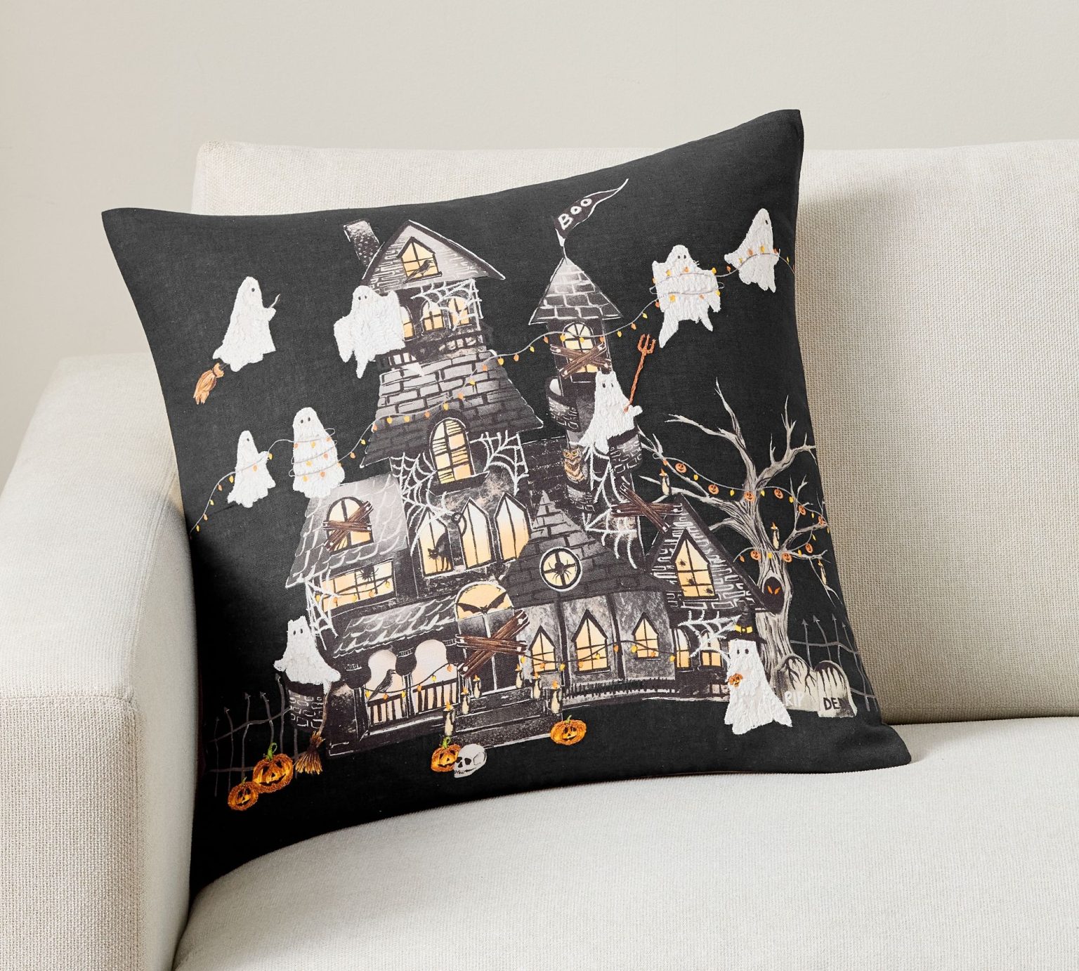 Frightfully Fabulous 10 Pottery Barn Halloween Pillows at Clearance