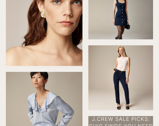 J.Crew Sale Picks Chic Finds You Need Now!